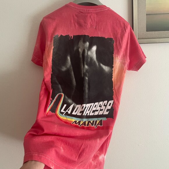 La Detresse - Tie Dye Euphoria T-Shirt in L'Orange (xs) - Picture 5 of 6